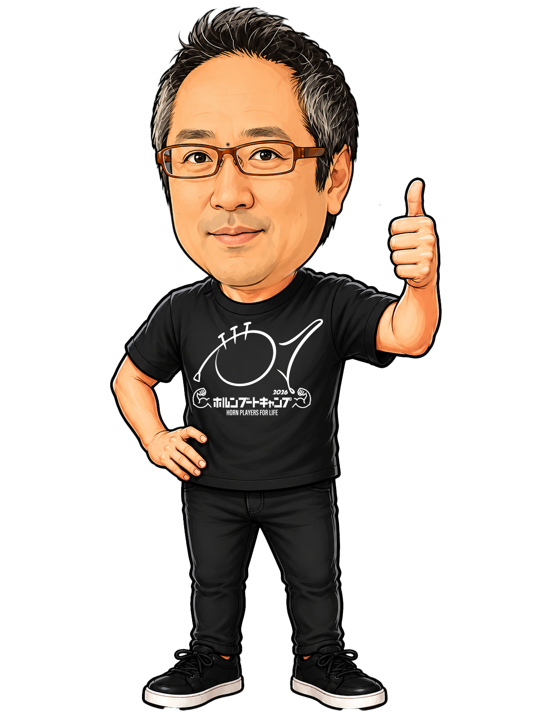 今井仁志先生のイラスト